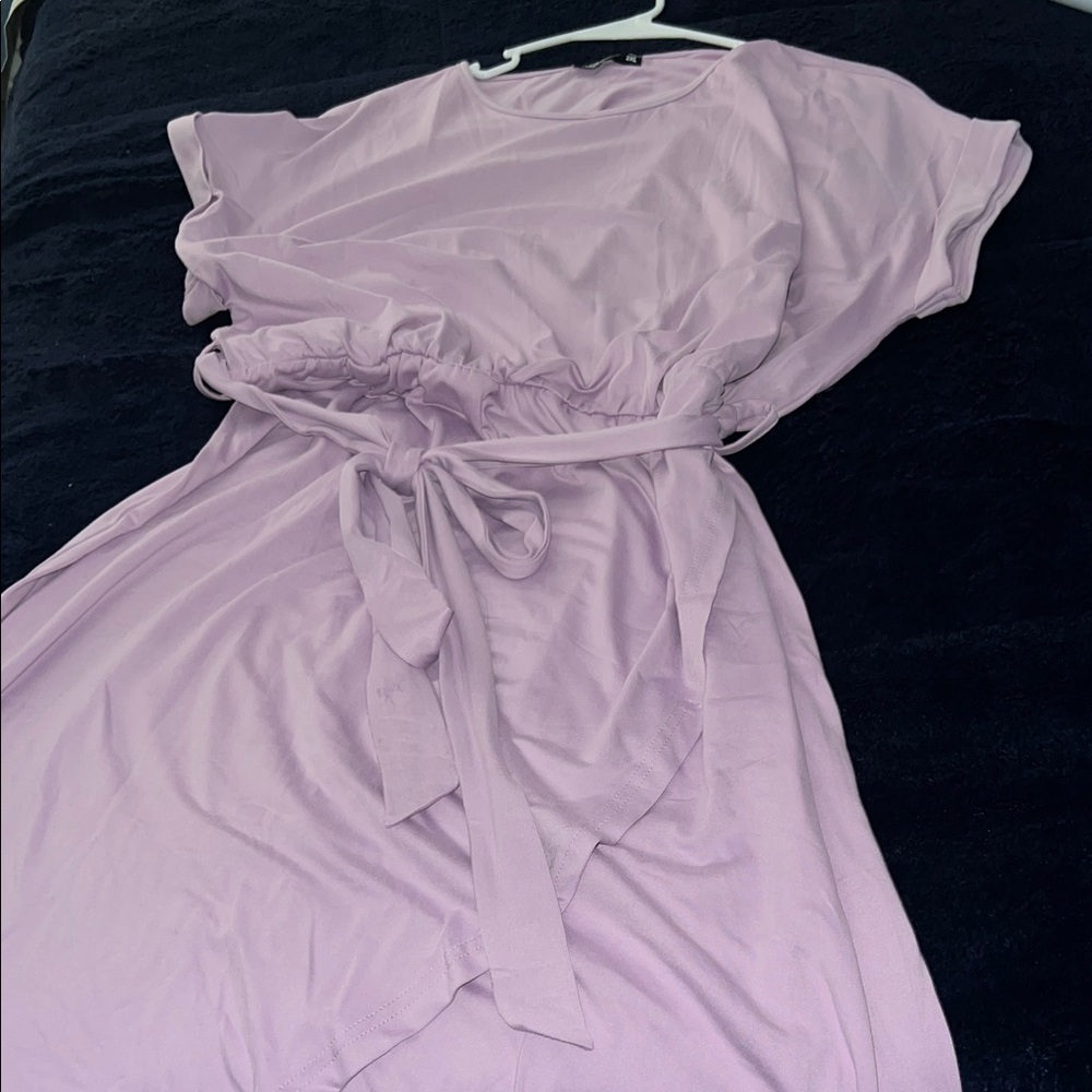 SHEIN Lavender Asymmetrical Dress